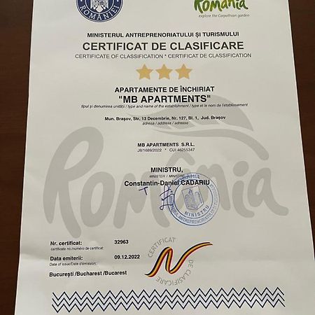 Mb Apartments 2 Braşov Eksteriør billede